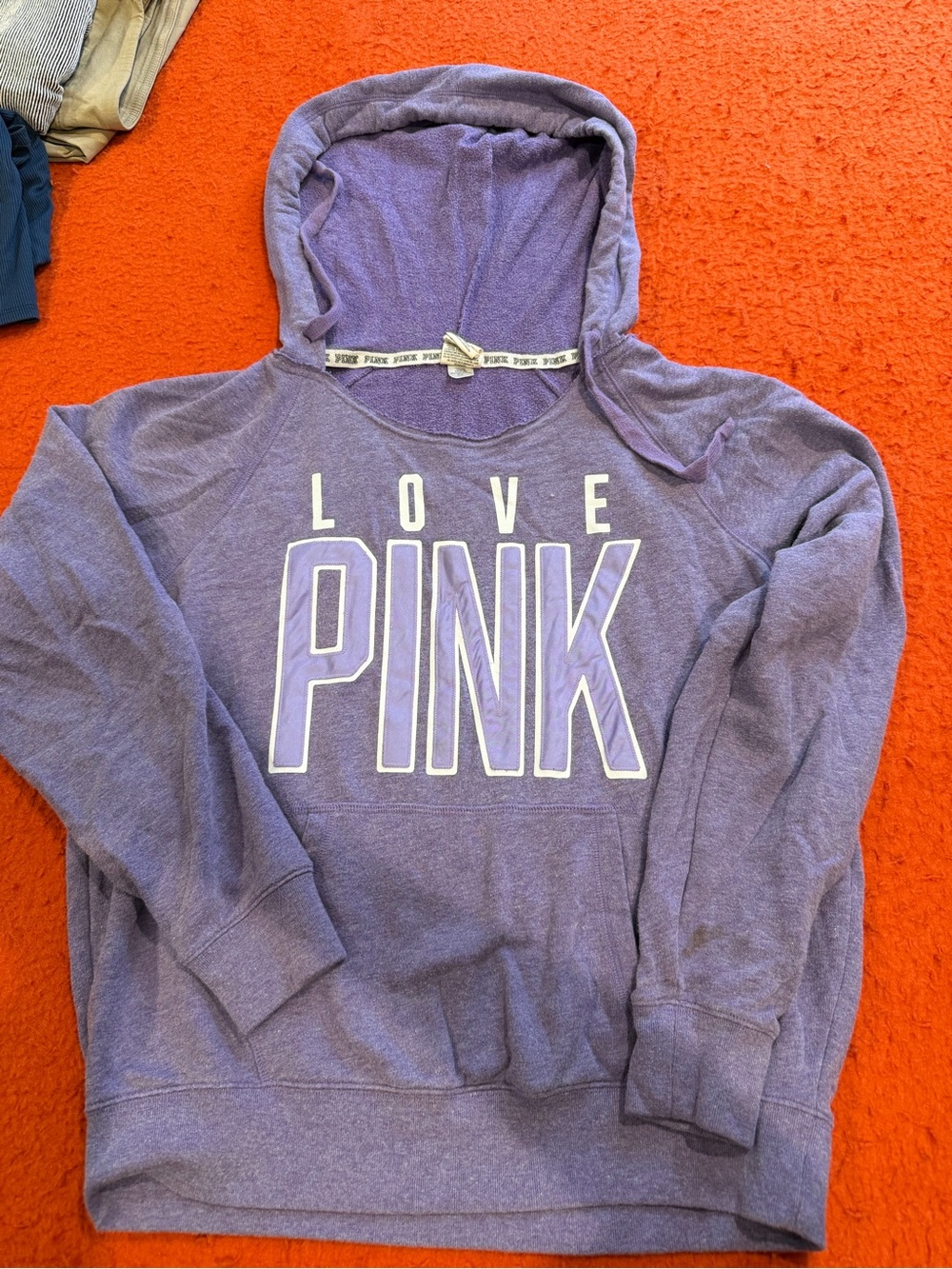 Victoria's Secret PINK Lavender Hoodie Sweatshirt